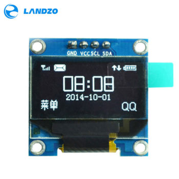 0.96 Inch OLED Module 12864 128x64 Yellow Blue SSD1306 Driver I2C Serial Self-Luminous Display