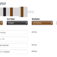 100 Ω ±1% Resistor