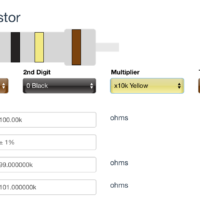100k Ω ±1% Resistor