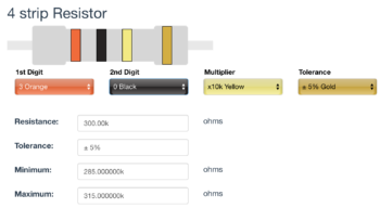 300k 5% Resistor