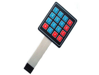 4x4 Matrix Array 16 Key Membrane Switch Keypad 8-pin Keyboard
