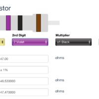 47 Ω  ±1% Resistor