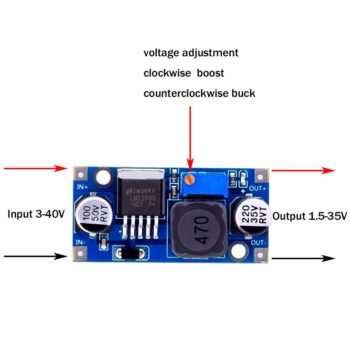 LM2596 DC to DC Buck Converter 3.0-40V to 1.5-35V Power Supply Step Down Module - Image 2