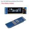 0.91 Inch I2C SSD1306 OLED Display Module Blue - Image 2