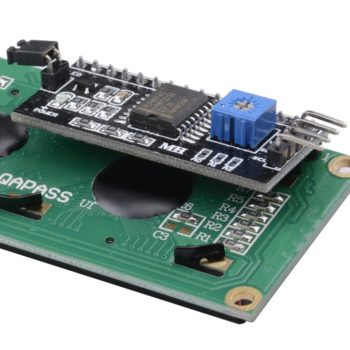 IIC/I2C/TWI 1602 Display Module 16x2 Serial Blue Backlight LCD Module - Image 3