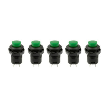 Green push button switch