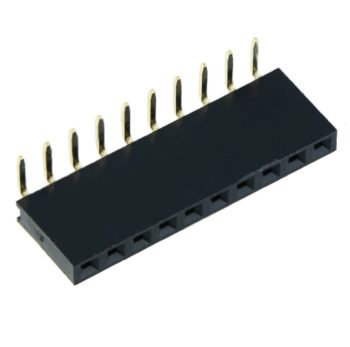 Header Connector Right Angle Female Single Row