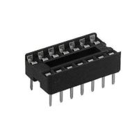 14 Pins 2.54mm Pitch DIP IC Sockets Solder Type