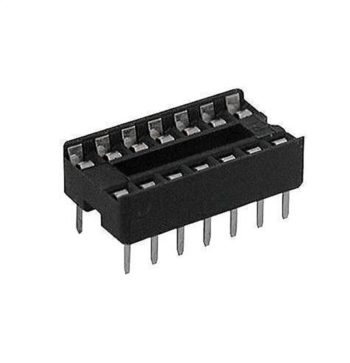 14 Pins 2.54mm Pitch DIP IC Sockets Solder Type