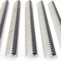 Header Connector Right Angle Male Single Row