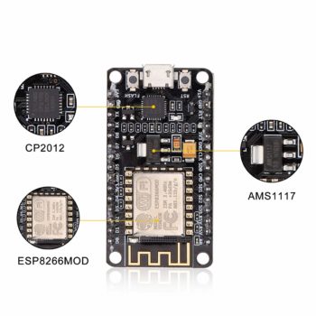 ESP8266 NodeMcu ESP8266 Module ESP-12E NodeMcu LUA CP2102 Internet WiFi - Image 2