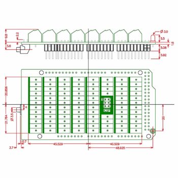 Electronics-Salon Screw Terminal Block Breakout Module - Image 3