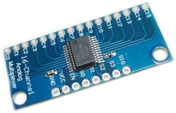 CD74HC4067 CMOS 16 Channel 16 CH Digital Analog Multiplexer Breakout Module