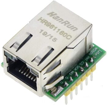 W5500 SPI to LAN Ethernet Network Module TCP IP STM32 Interface 3.3V 5V for Arduino WIZ820io RC5 - Image 2